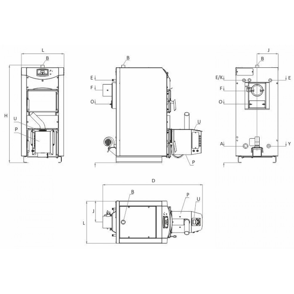 Pellet Set BURNiT WBS Active 25 - Pell 25, 25kW | Pellet Sets |  |