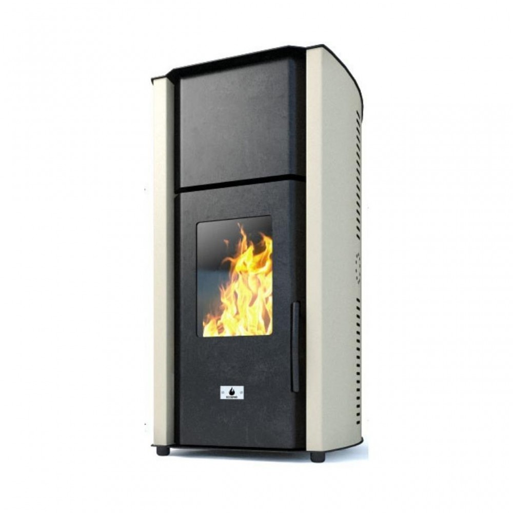 Pelletofen Wasserführend Eco Spar Auriga Ivory, 25kW | Pelletofen Wasserführend | Pelletofen |