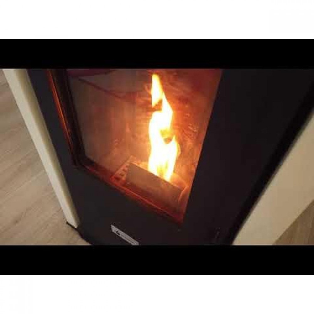 Pelletofen Wasserführend Eco Spar Auriga Ivory, 25kW | Pelletofen Wasserführend | Pelletofen |