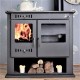 Wasserführender Küchenofen Victoria 05 mit backfach und Kochplatte, Modell Victoria B, Leistung 10.2kW | Küchenofen | Holz |