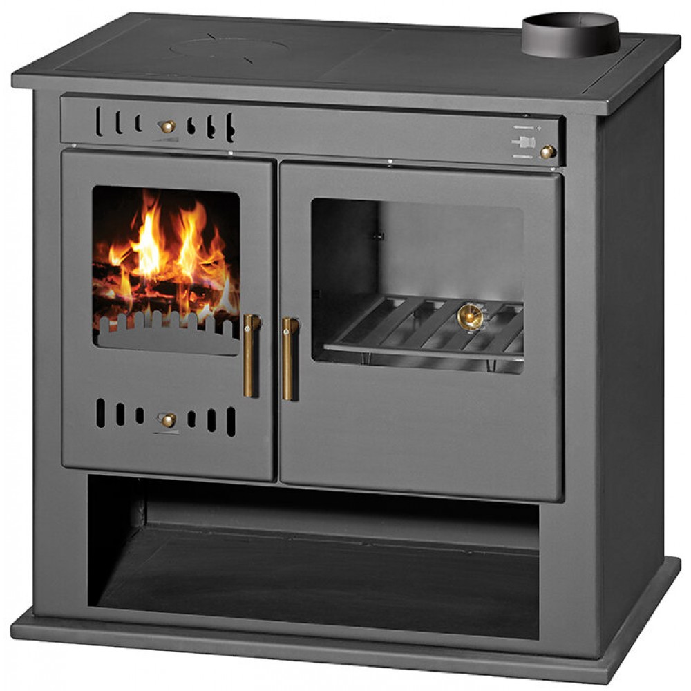 Wasserführender Küchenofen Victoria 05 mit backfach und Kochplatte, Modell Victoria BO, Leistung 10.2kW | Küchenofen | Holz |
