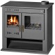 Wasserführender Küchenofen Victoria 05 mit backfach und Kochplatte, Modell Victoria BO, Leistung 10.2kW | Küchenofen | Holz |