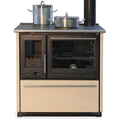 Plamen 850 Glas, 8kW - Wasserführende Küchenöfen