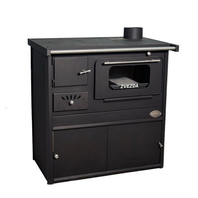 Küchenofen mit Kochherd und Backofen Zvezda, Modell Classic SP, Leistung 5.7kW - Kaminofen