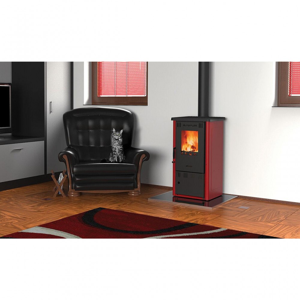 Kaminofen, Holzofen Alfa Plam Elita 2 Red, 6kW | Holzofen | Kaminofen |