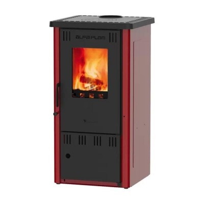 Kaminofen, Holzofen Alfa Plam Elita 2 Rot, 6kW - Produktvergleich