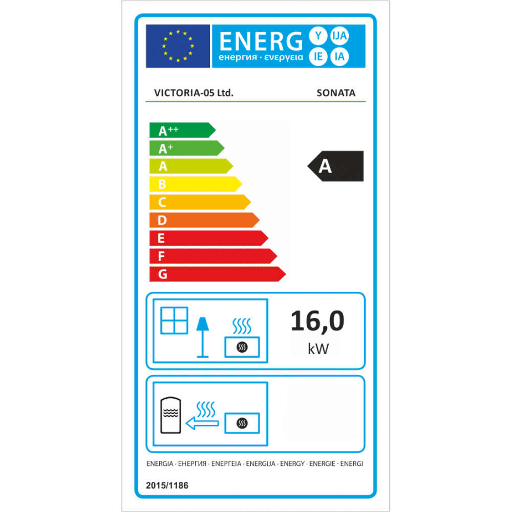 Kaminofen, Holzofen Victoria 05, Modell Sonata, Leistung 16kW, Specksteinverkleidung | Holzofen | Kaminofen |
