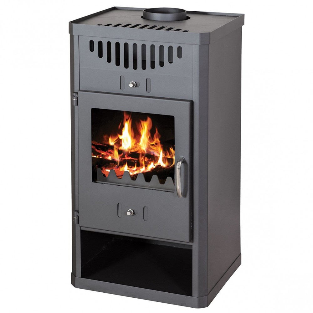Wasserführender Kaminofen Victoria 05, Modell Elegant B, Leistung 12kW | Wasserführender kaminofen | Kaminofen |