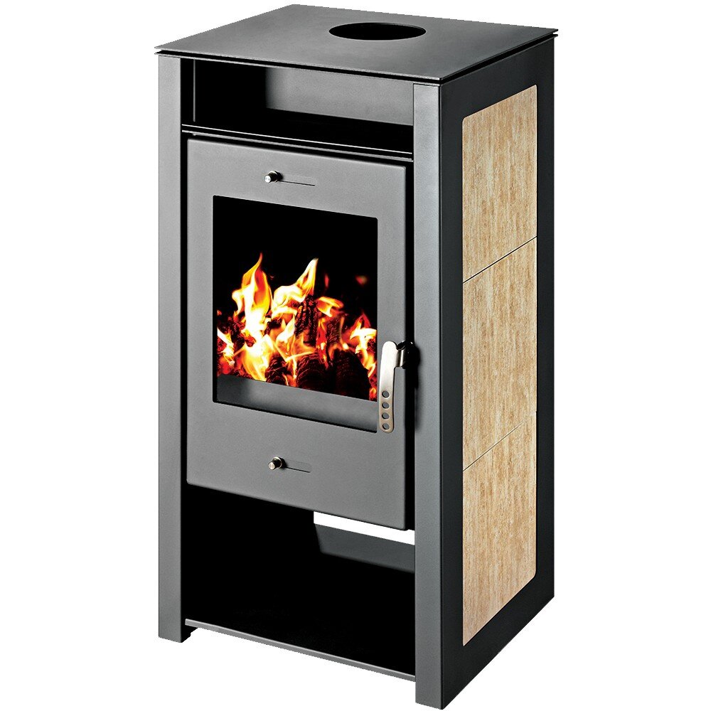 Kaminofen, Holzofen Victoria 05, Modell Spectra K, Leistung 9.15kW, Keramikverkleidung | Holzofen | Kaminofen |
