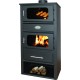 Holzofen mit Wasserkessel und Backofen Zvezda, Modell MF VR 9, Leistung 14kW | Wasserführender kaminofen | Kaminofen |