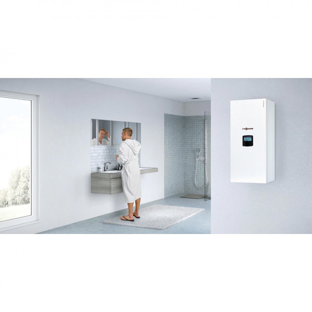 Elektroheizkessel zur Raumbeheizung inklusive Trinkwassererwärmung Viessmann, Vitotron 100 Type VLN3, 4-8kW14 | Elektroheizkessel |  |
