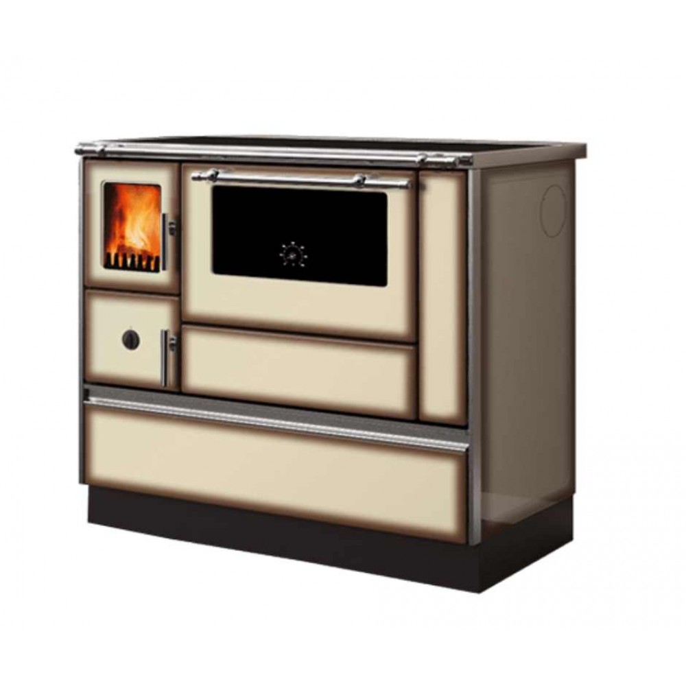 Küchenofen Alfa Plam Dominant 90H Light Mocha, 6.5kW | Küchenofen | Holz |