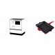 Set Küchenofen Alfa Plam Alfa 70 ET, 12.7kW + Emaillierte grillpfanne Gusseisen Solagio, Rubin, 26x32cm | Kaminofen - Holzofen mit Backfach | Kaminofen |