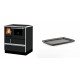 Set Küchenofen Alfa Plam Dominant 70, 6.3kW + Rechteckige Servierplatte aus Gusseisen Solagio, 21x31cm | Kaminofen - Holzofen mit Backfach | Kaminofen |