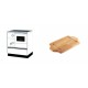 Set Küchenofen Alfa Plam Alfa 70 Favorit, 6kW + Holz untersetzer für mini-gusseisenplatte Solagio HSDDHP1522 | Kaminofen - Holzofen mit Backfach | Kaminofen |
