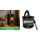 Set Kaminofen, Holzofen mit Backfach Balkan Energy, Modell Troy, Leistung 7.8kW + Elektrischer Aschesauger Ribimex, Modell Cenetì, Fassungsvermögen 15 L | Holzofen | Kaminofen |