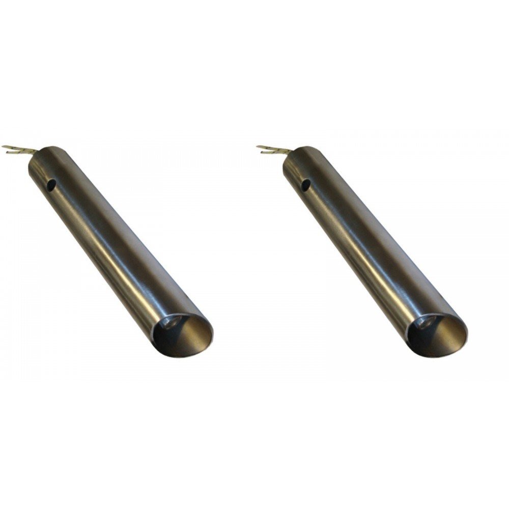 Glühzünder für Pelletbrenner Ferroli, Anselmo Cola, Gesamtlänge 130mm, 350W - 2 Stk. | Glühzünder Pelletbrenner | Pelletbrenner Ersatzteile |
