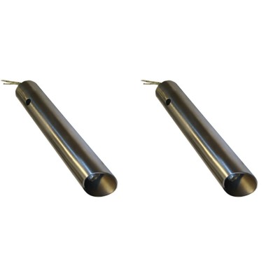 Glühzünder für Pelletbrenner Ferroli, Anselmo Cola, Gesamtlänge 130mm, 350W - 2 Stk. - Pelletbrenner Ersatzteile