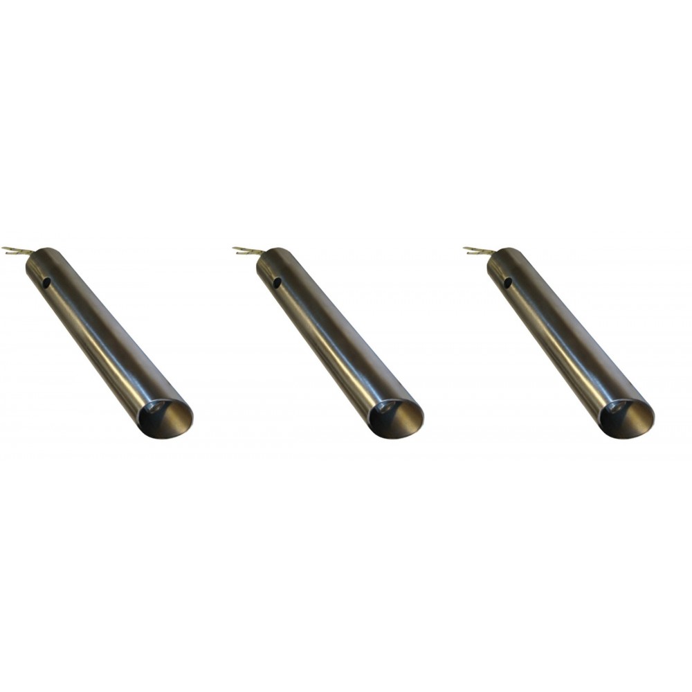Glühzünder für Pelletbrenner Ferroli, Anselmo Cola, Gesamtlänge 130mm, 350W - 3 Stk. | Glühzünder Pelletbrenner | Pelletbrenner Ersatzteile |