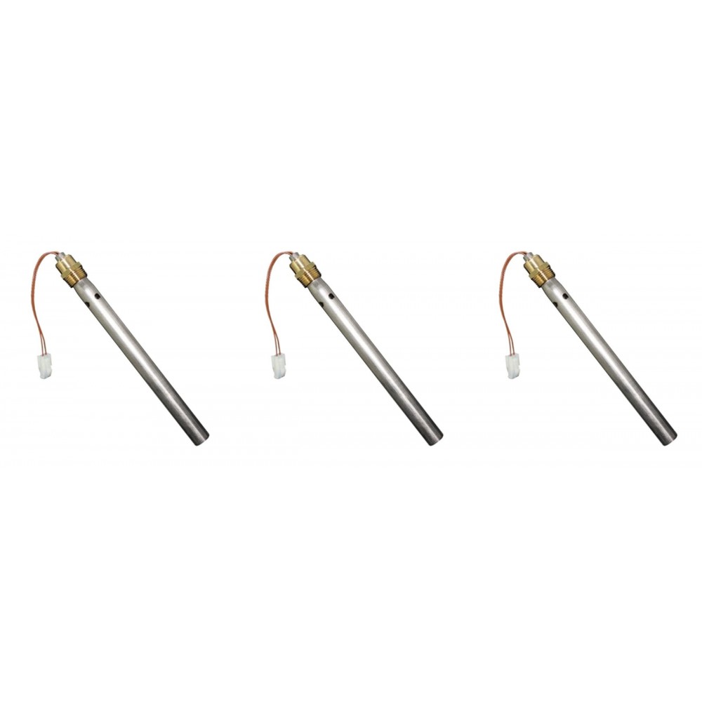 Glühzünder für Pelletbrenner Ferroli, Gesamtlänge 190mm, 350W - 3 Stk. | Glühzünder Pelletbrenner | Pelletbrenner Ersatzteile |