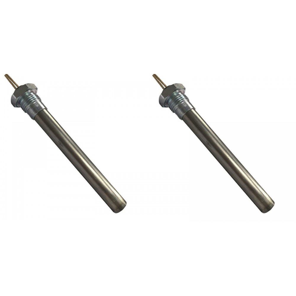 Glühzünder / Zünder für Pelletofen Palazzetti, Gesamtlänge 170 mm, 350W - 2 Stk.