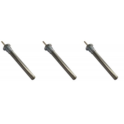 Glühzünder / Zünder für Pelletofen Palazzetti, Gesamtlänge 170 mm, 350W - 3 Stk. - Glühzünder Pelletofen