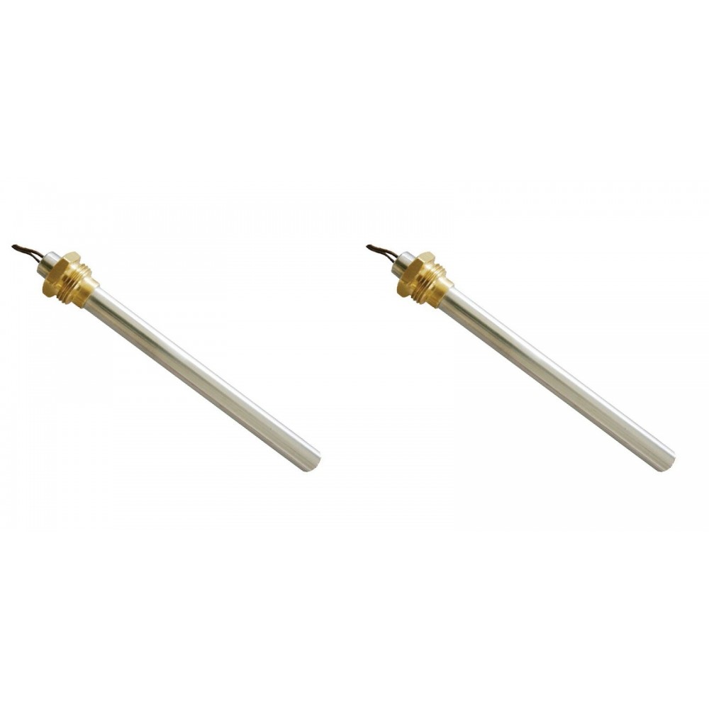 Glühzünder / Zünder für Pelletofen Deville, Klover, MBZ, Gesamtlänge 153mm, 250W - 2 Stk. | Glühzünder Pelletofen | Pelletofen Ersatzteile |