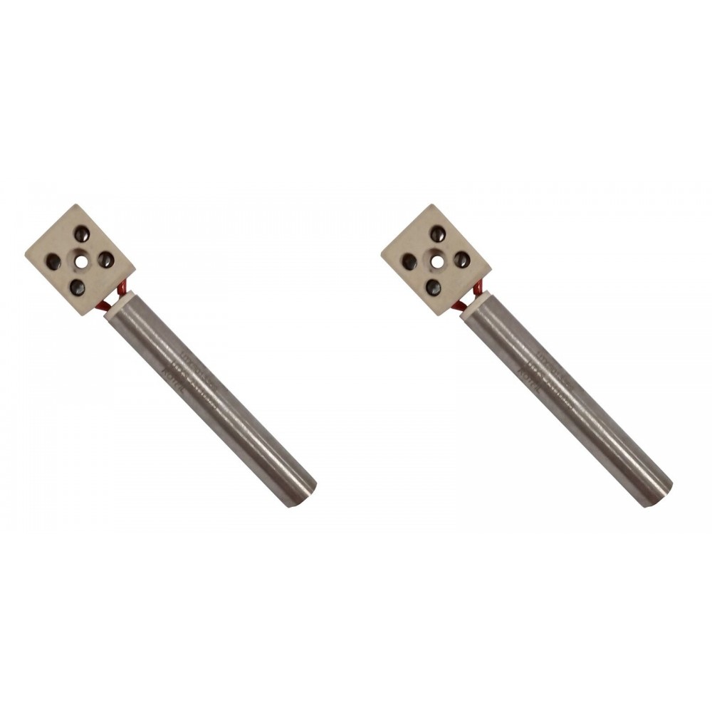 Glühzünder / Zünder für Pelletofen Eurofiamma, Arce, Gesamtlänge 80mm, 250W - 2 Stk.