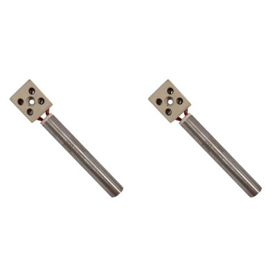 Glühzünder / Zünder für Pelletofen Eurofiamma, Arce, Gesamtlänge 80mm, 250W - 2 Stk. - Pelletofen Ersatzteile