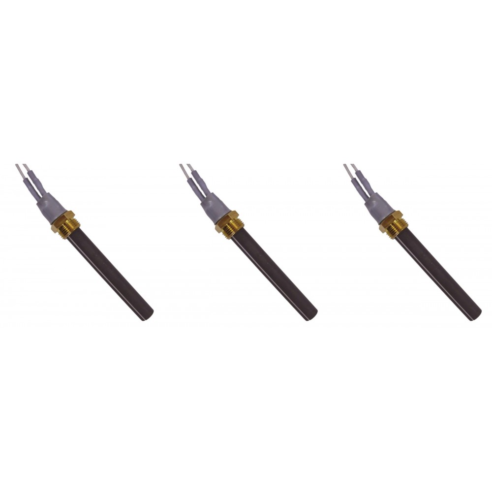 Keramik Glühzünder / Zünder für Pelletöfen BURNiT, Deville Gesamtlänge 94mm, 300W - 3 Stk. | Glühzünder Pelletofen | Pelletofen Ersatzteile |
