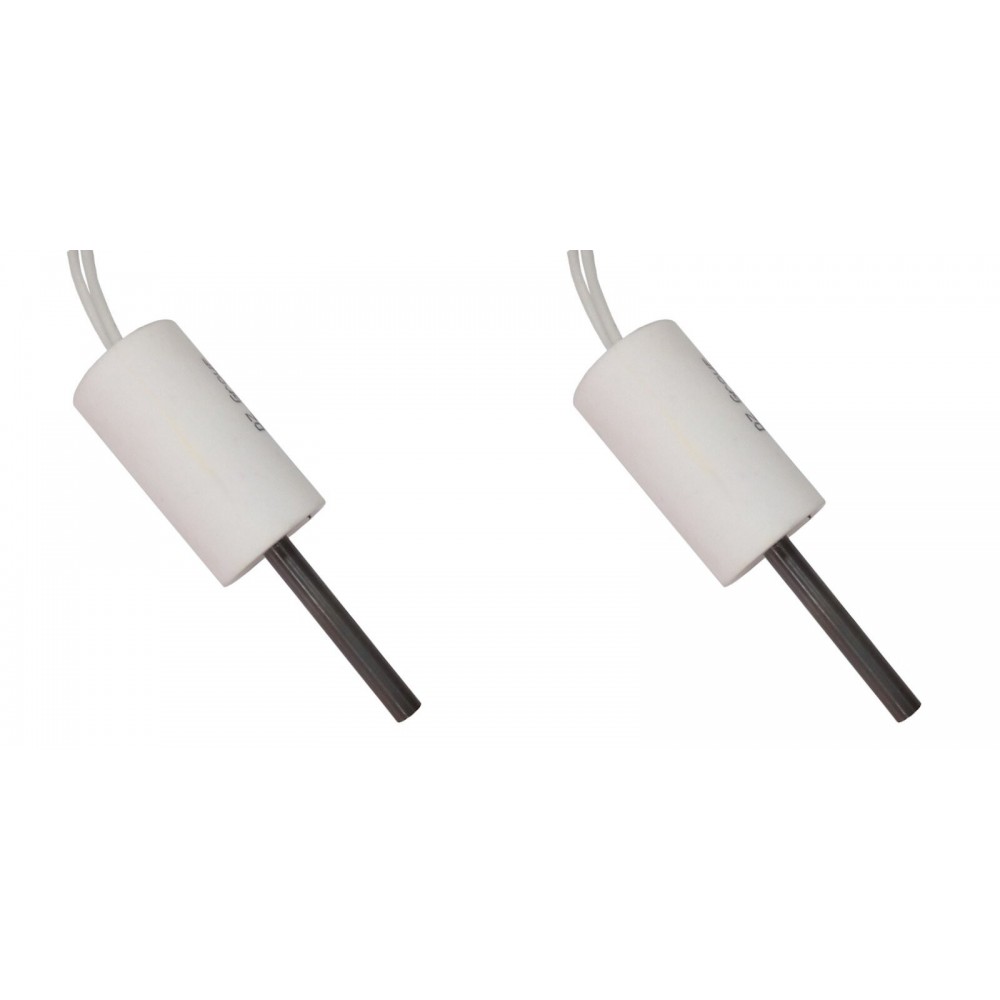 Niedervolt Glühzünder / Zünder für Pelletöfen ComfortBilt, Edilkamin und andere, Gesamtlänge 66mm, 90, 100W, 24 Volt AC - 2 Stk. | Glühzünder Pelletofen | Pelletofen Ersatzteile |