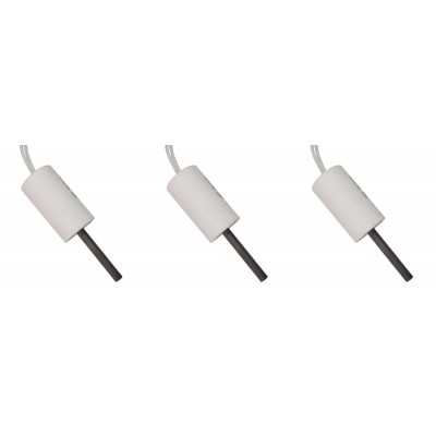 Niedervolt Glühzünder / Zünder für Pelletöfen ComfortBilt, Edilkamin und andere, Gesamtlänge 66mm, 90, 100W, 24 Volt AC - 3 Stk. - Glühzünder Pelletofen