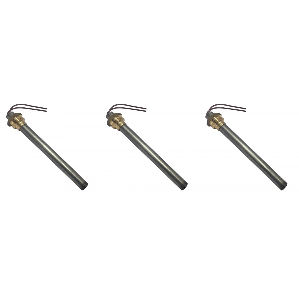Glühzünder / Zünder für Pelletofen Ecoteck, Ravelli, Gesamtlänge 114mm, 250W - 3 Stk.
