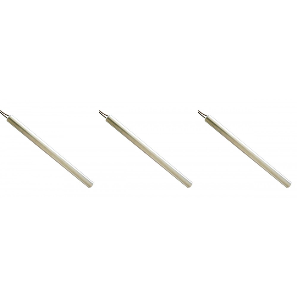 Glühzünder / Zünder für Pelletofen Ravelli, EcoTeck, Avalon, Lopi, Breckwell und andere, Gesamtlänge 150mm, 250W - 3 Stk.