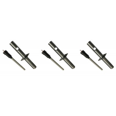 Glühzünder / Zünder für Pelletofen Enviro, Gesamtlänge 153mm, 230W - 3 Stk. - Pelletofen Ersatzteile