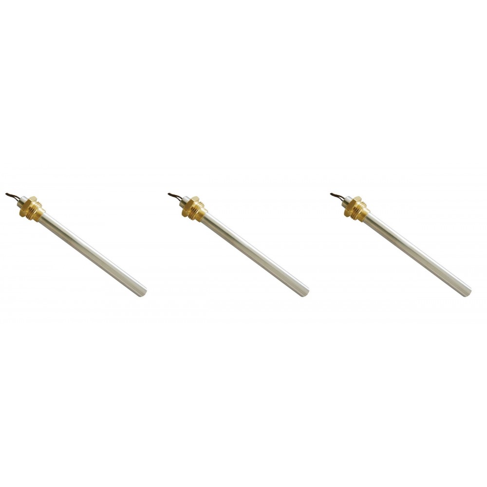 Glühzünder / Zünder für Pelletofen BURNiT, Palazzetti, Royal, Pasqualicchio, Gesamtlänge 170mm, 350W - 3 Stk.