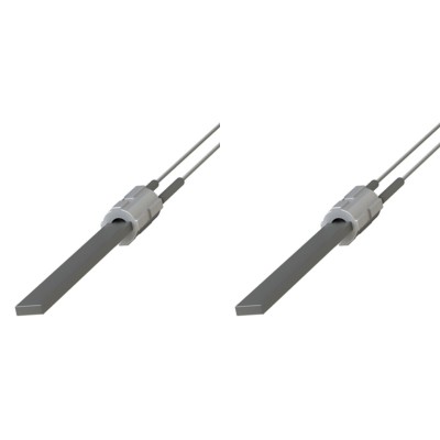 Glühzünder / Zünder mit Schwarz Quarz Kristall für Pelletofen Eco Spar, BURNiT, Palazzetti, Ravelli, MCZ und andere, Gesamtlänge 122mm, 300W - 2 Stk. - Glühzünder Pelletofen