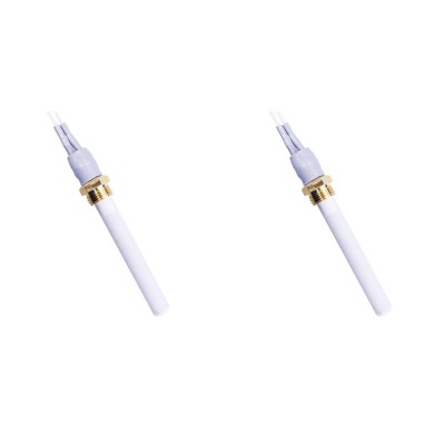 Keramik Glühzünder / Zünder für Pelletofen Eco Spar, BURNiT, Warmflow, Adler, AMG, Ecoteck und andere, Gesamtlänge 88mm, 250W - 2 Stk. - Glühzünder Pelletofen