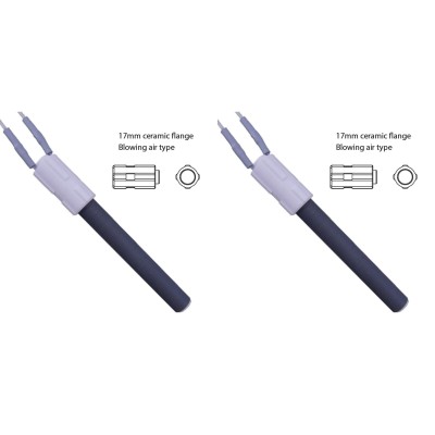 Keramik Glühzünder / Zünder für Pelletöfen BURNiT, Palazzetti Gesamtlänge 113mm, 260W - 2 Stk. - Glühzünder Pelletofen