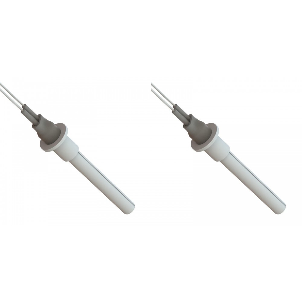 Keramik Glühzünder / Zünder für Pelletöfen ETA, Grant Spira, ComfortBilt und andere, Gesamtlänge 107mm, 260W - 2 Stk. | Glühzünder Pelletofen | Pelletofen Ersatzteile |