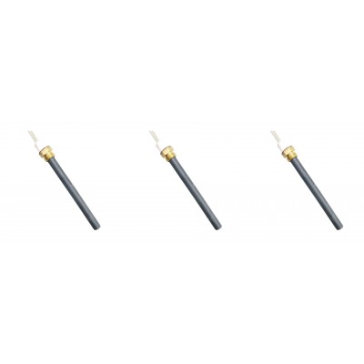 Keramik glühzünder / zünder  für Pelletöfen Eco Spar, Gesamtlänge 147 mm, 350W - 3 Stk. - Glühzünder Pelletofen