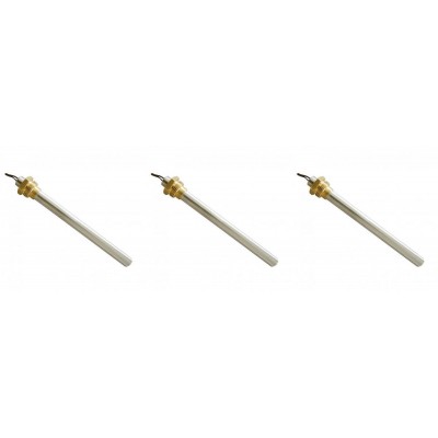 Glühzünder für Pelletofen BURNiT, Piazzetta, Karmek, MCZ, Ungaro, Superior, Cadel und andere, Gesamtlänge 185 mm, 350W - 3 Stk. - Glühzünder Pelletofen