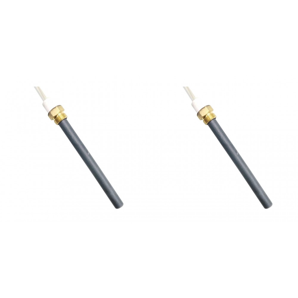 Keramik glühzünder / zünder  für Pelletöfen Eco Spar, Gesamtlänge 147 mm, 350W - 2 Stk.