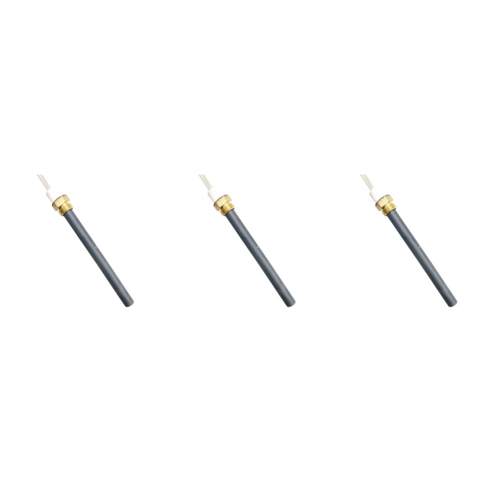 Keramik glühzünder / zünder  für Pelletöfen Eco Spar, Gesamtlänge 147 mm, 350W - 3 Stk.